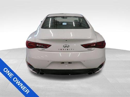 Majestic White 2021 INFINITI Q60 3.0T LUXE