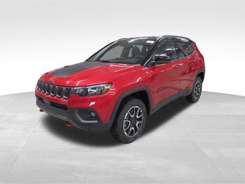 Red Hot Pearlcoat 2026 Jeep Compass Trailhawk