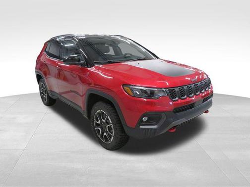 Red Hot Pearlcoat 2026 Jeep Compass Trailhawk