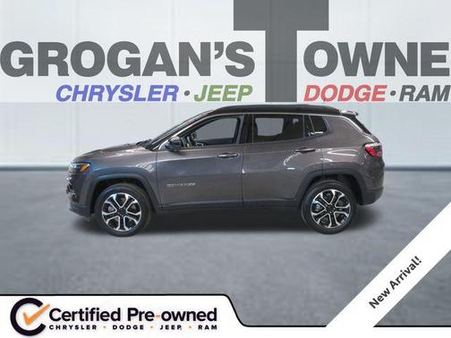 Granite Crystal Metallic Clearcoat 2024 Jeep Compass Limited