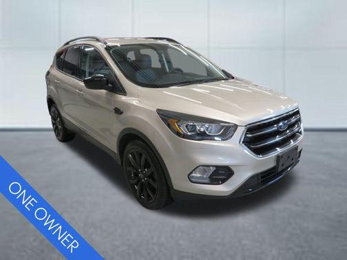 White Gold Metallic 2017 Ford Escape SE