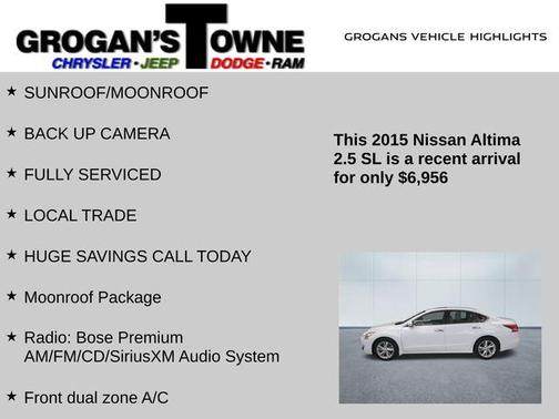 2015 Nissan Altima 2.5 SL