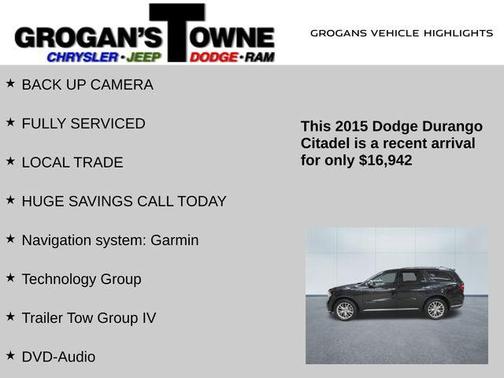 2015 Dodge Durango Citadel