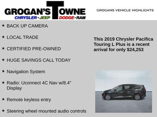 2019 Chrysler Pacifica Touring-L Plus