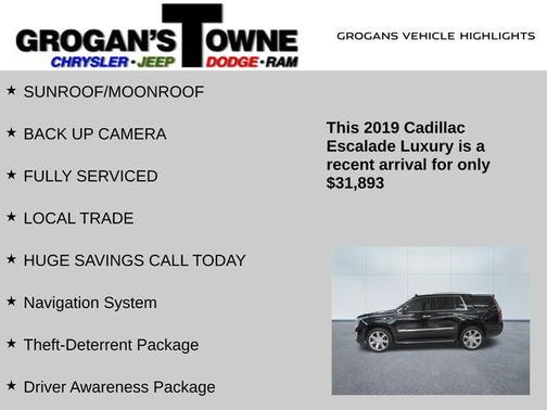 2019 Cadillac Escalade Luxury