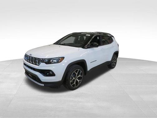 Bright White Clearcoat 2026 Jeep Compass Limited