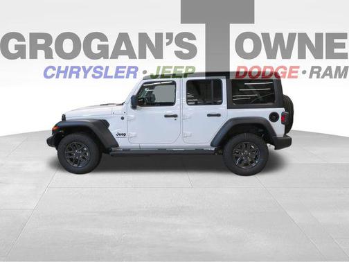 Bright White Clearcoat 2026 Jeep Wrangler Sport S