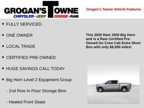 2020 RAM 1500 Big Horn/Lone Star