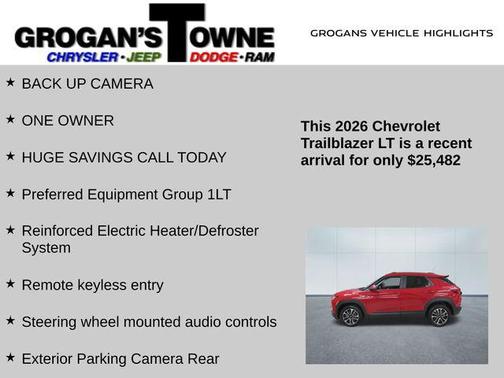 2026 Chevrolet Trailblazer LT