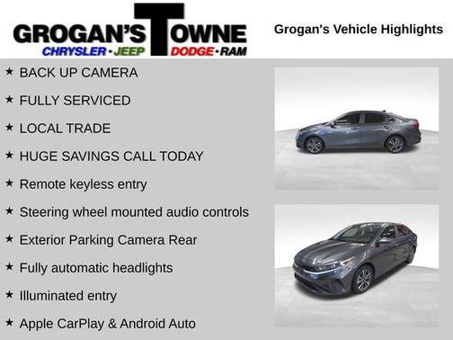 Gravity Gray 2023 Kia Forte LXS