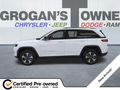 Bright White Clearcoat 2023 Jeep Grand Cherokee 4xe Base