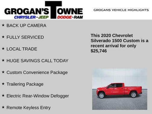 2020 Chevrolet Silverado 1500 Custom