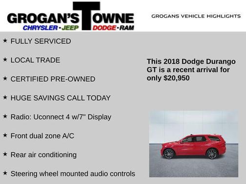 2018 Dodge Durango GT