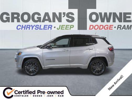 Billet Silver Metallic Clearcoat 2023 Jeep Compass High Altitude