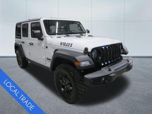 Bright White Clearcoat 2020 Jeep Wrangler Unlimited Unlimited Willys
