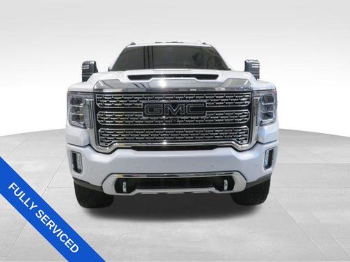 White Frost Tricoat 2020 GMC Sierra 2500 Denali