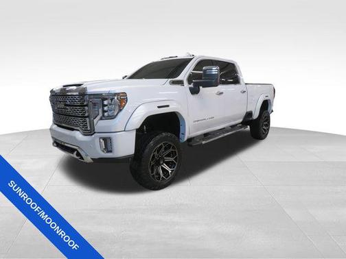 White Frost Tricoat 2020 GMC Sierra 2500 Denali