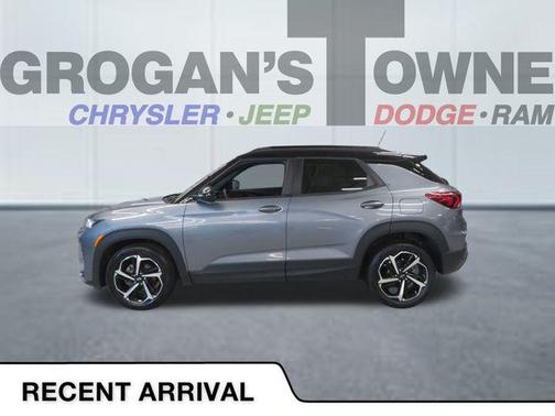 Satin Steel Metallic 2021 Chevrolet Trailblazer RS
