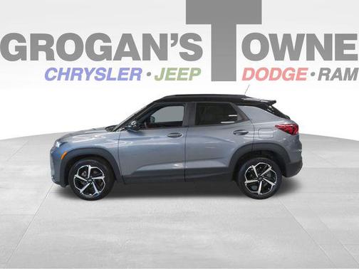 Satin Steel Metallic 2021 Chevrolet Trailblazer RS