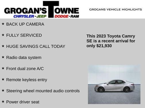2023 Toyota Camry SE