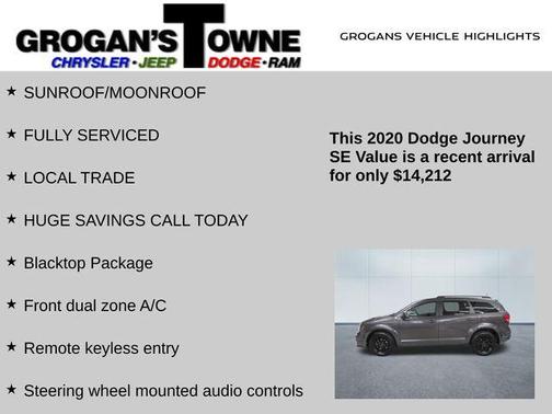 2020 Dodge Journey SE Value