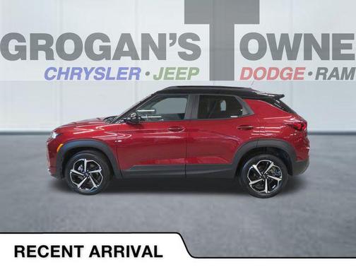 Crimson Metallic 2023 Chevrolet Trailblazer RS