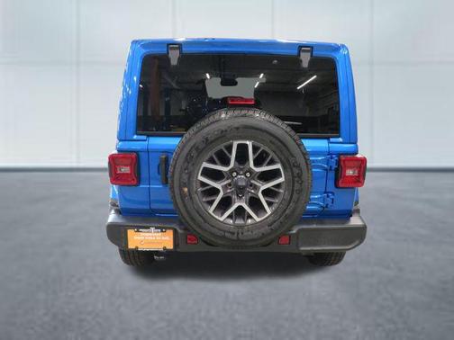 Hydro Blue Pearl Coat 2024 Jeep Wrangler Sahara