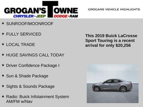 2019 Buick LaCrosse Sport Touring
