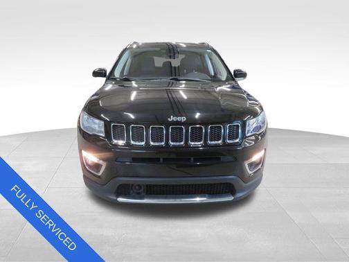 Diamond Black Crystal Pearlcoat 2021 Jeep Compass Limited