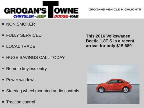 2016 Volkswagen Beetle 1.8T S