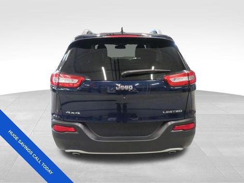 True Blue Pearlcoat 2014 Jeep Cherokee Limited