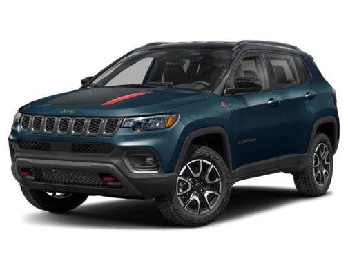 Fathom Blue Pearl Coat 2026 Jeep Compass Trailhawk
