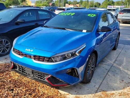 Blue 2024 Kia Forte GT-Line
