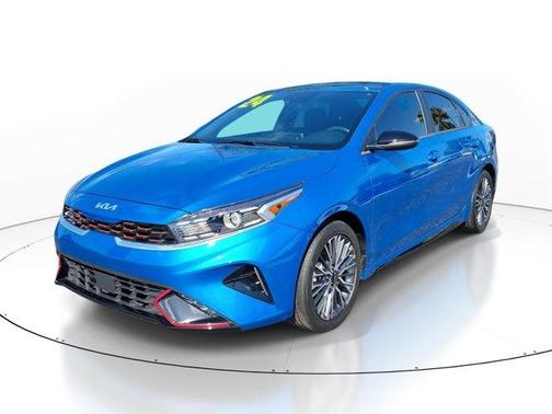 Blue 2024 Kia Forte GT-Line