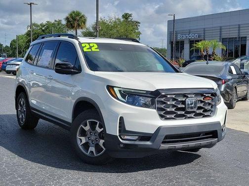 Platinum White Pearl 2022 Honda Passport TrailSport
