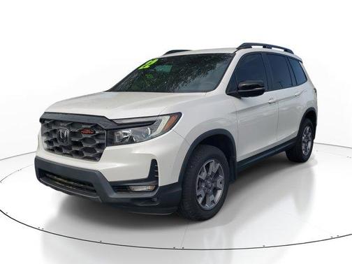 Radiant Red 2022 Honda Passport TrailSport