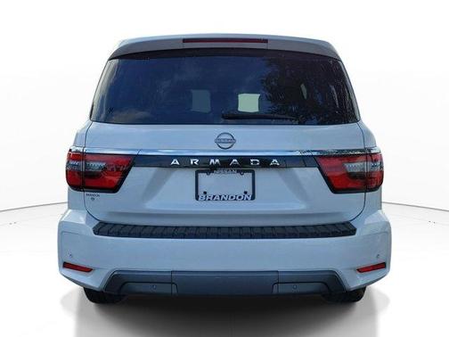 Aspen White 2021 Nissan Armada SV