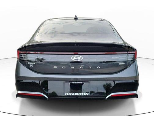 Portofino Gray 2024 Hyundai SONATA Hybrid Limited