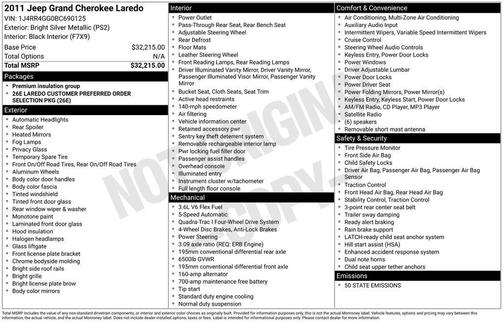 2011 Jeep Grand Cherokee Laredo