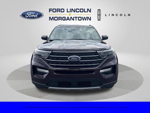 Red 2023 Ford Explorer XLT