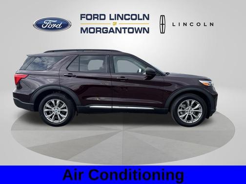 Red 2023 Ford Explorer XLT