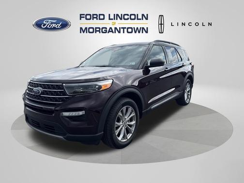 Red 2023 Ford Explorer XLT