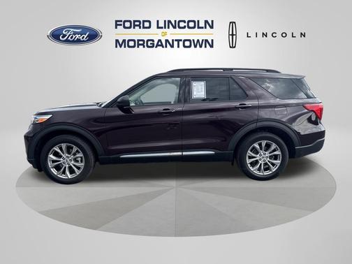 Red 2023 Ford Explorer XLT