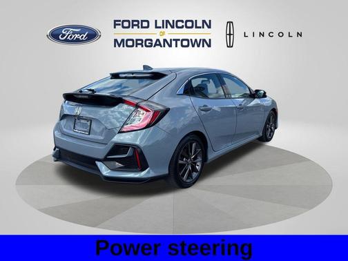Gray 2021 Honda Civic EX