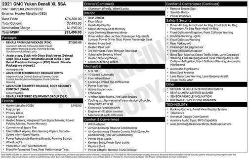 2021 GMC Yukon XL Denali