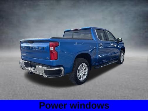 Glacier Blue Metallic 2022 Chevrolet Silverado 1500 LTZ