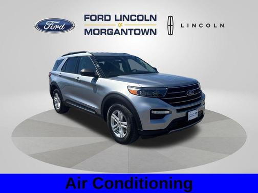 Iconic Silver Metallic 2021 Ford Explorer XLT