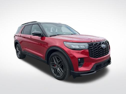 Red Metallic 2025 Ford Explorer ST