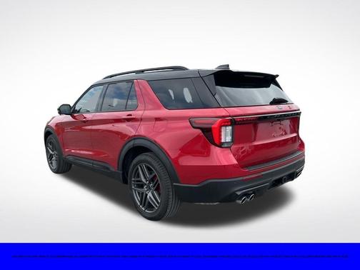 Red Metallic 2025 Ford Explorer ST