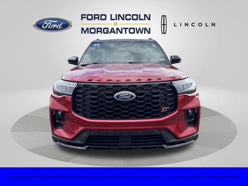 Red Metallic 2025 Ford Explorer ST